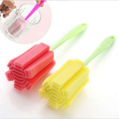 Promotional Cup Brush Custom Factory Kitchen Cleaning Tool Cheap Household Foam Brush Wholesale