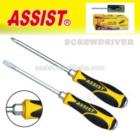 Safety ScrewDriver New design soft rubber handle screwdriver